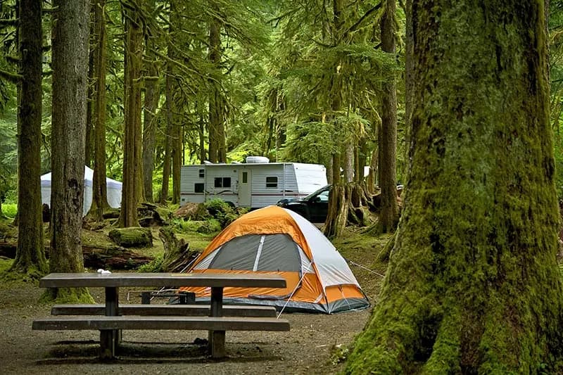 Campgrounds in Canada and the USA